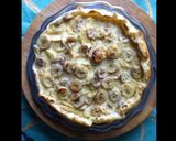 Une image de l'étape 3 de Tarte à la banane noix de coco citron et amandes.