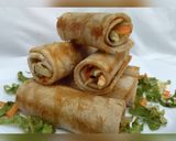 A picture of step 11 of Chicken vegetables Bread rolls.