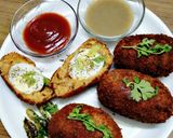 A picture of step 27 of Easy potato eggs kebab.