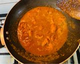 A picture of step 5 of Smoked Prawns Karahi.