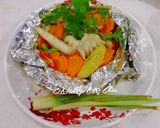 Hình bước làm 1 của món Cuốn chay