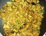 A picture of step 2 of Aloo sandwich.