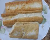 Hình bước làm 2 của món Đậu phụ rán