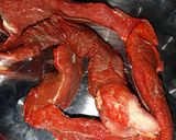 Foto langkah ke 1 dari resep Se'i sapi saos Tomat.