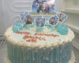 Foto langkah ke 5 dari resep Base Cake Coklat Jumbo.