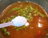 A picture of step 6 of Rava Khichdi.