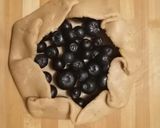 Pas rețetă Galette sau tartă cu afine 2 fotografie