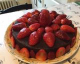 Une image de l'étape 14 de Gâteau chocolat fraises caramel.