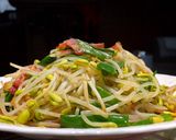 蔥爆黃豆芽的食譜步驟5照片