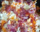 A picture of step 10 of Chicken biriyani.
