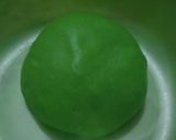 Foto langkah ke 4 dari resep 13.Donat nasi rasa pandan empuk #bikinramadanberkesan.