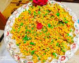 A picture of step 8 of Tri Color Boondi.