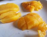 Foto del paso 2 de la receta Desayuno saludable fit de yogur y melocotón. Recetas saludables para diabetes