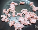 Hình bước làm 3 của món Trứng chiên thịt bằm
