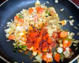 A picture of step 5 of Elephant yam coconut masala fry.