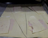 Foto del paso 2 de la receta: Cruasanes de jamón de pavo y queso havarty