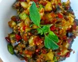 Foto langkah ke 4 dari resep Balado Kentang Ati Ampela + Pete.
