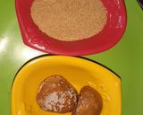 A picture of step 1 of Rajgira seed burfi.