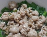 Hình bước làm 2 của món Cà tím nướng mỡ hành tóp mỡ