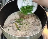 A picture of step 5 of Dahi(Yoghurt)Kali Mirch Chicken.