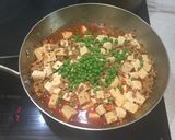 A picture of step 6 of Mapo tofu gratin.