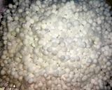 A picture of step 1 of Sabudana Khichdi.