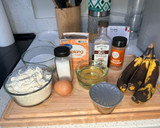 A picture of step 1 of Perfectly Moist Banana Bread.