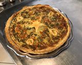 Une image de l'étape 18 de Tarte aux blettes,roquefort et lardons (pâte brisée aux épices méditerranéennes).