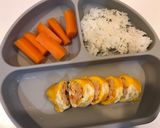 Hình bước làm 5 của món TRỨNG CUỘN CHẢ TÔM (blw)