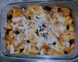Foto langkah ke 8 dari resep Bread pudding with custard sauce.