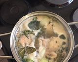 A picture of step 2 of Basic chicken stock.