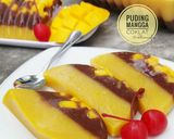 Foto langkah ke 2 dari resep Pudding Mangga Coklat.