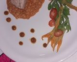 Foto del paso 15 de la receta: Segueza de cerdo con ensalada de guías y flor de calabaza