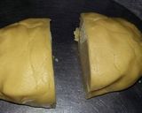 A picture of step 4 of Pine wheel cookies.