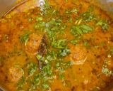 A picture of step 5 of Gajar ke sholey.