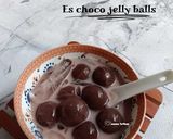 Foto langkah ke 5 dari resep Es choco jelly ball.