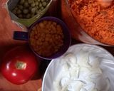 Foto del paso 1 de la receta: Arcoíris vegetal (entrada)