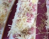Une image de l'étape 1 de Bruschettas dés de jambon 😋.