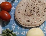 A picture of step 1 of Gulbahar Roti😋🌿.