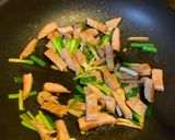 蔥爆松阪豬的食譜步驟4照片