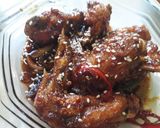 Foto langkah ke 4 dari resep Sayap ayam saus kecap.