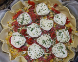 Foto del paso 3 de la receta: Tarta de pollo y maíz con queso de cabra