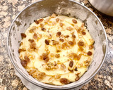Foto del paso 7 de la receta: Pastel de manzana, pasas y nueces tipo alemán