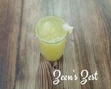 A picture of step 4 of Lychee and Mint Juice.