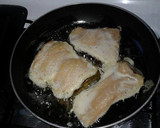 Foto del paso 6 de la receta: Filete de pescado seco con garbanzos y papas