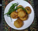 A picture of step 5 of Spicy Aloo Vada (Spicy Potato Fritters).
