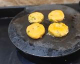 A picture of step 4 of Leftover Cooked Moong Dal Tikki.