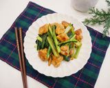 簡單做「小松菜炒雞肉」充滿香氣!!的食譜步驟6照片