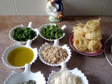 تالياتيلي بصوص البيستو