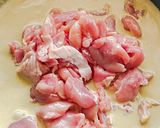 รูปขั้นตอนการทำที่ 2 ของ "ขนมจีนแกงเขียวหวานไก่"